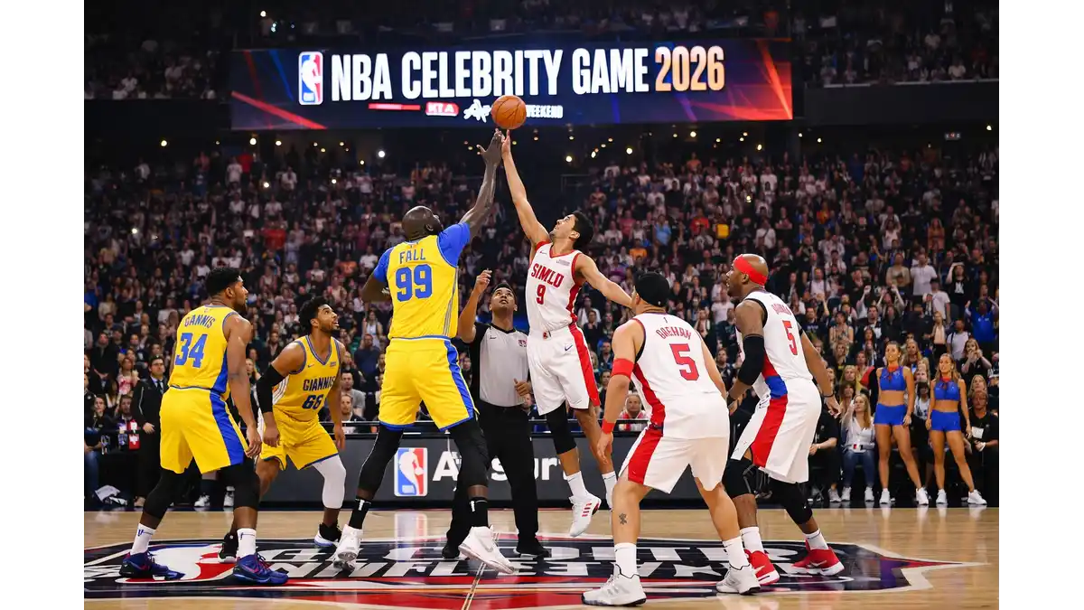 &ldquo;NBA Celebrity Game 2026 highlights.&rdquo;